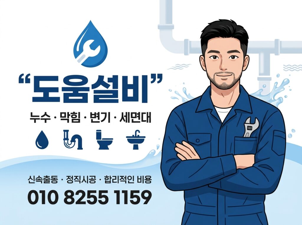 korean plumbing banner design 202606012034